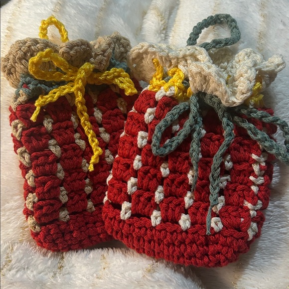 Hand Crafted Handbags - Crochet SoapSaver Bags